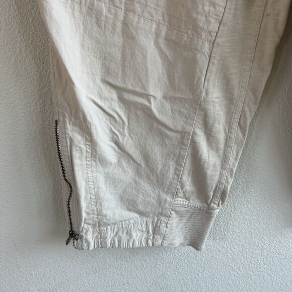 Daily Practice by Anthropologie Straight-Leg Ankle Pants Wide Leg S 280698 Cargo - Picture 6 of 10